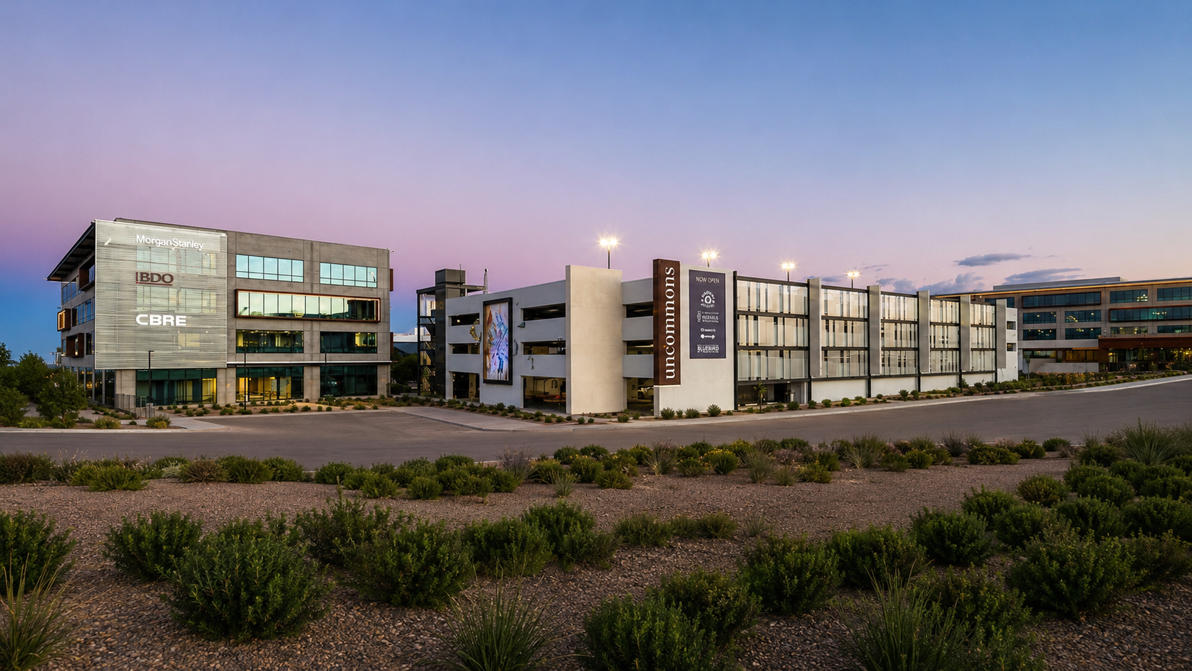 The Uncommons mixed-use commercial project in Las Vegas, Nevada